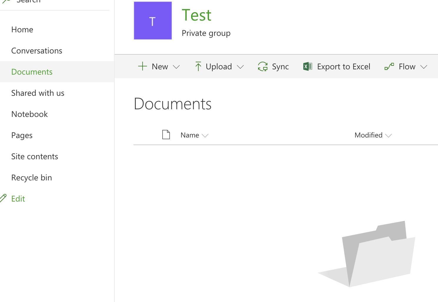Sharepoint Test Documents Directory